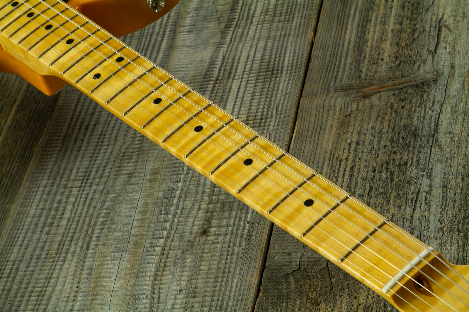 Fender Custom Shop Tele 1952 2s Ht Mn #r150200 - Nos Butterscotch Blonde - E-Gitarre in Teleform - Variation 6