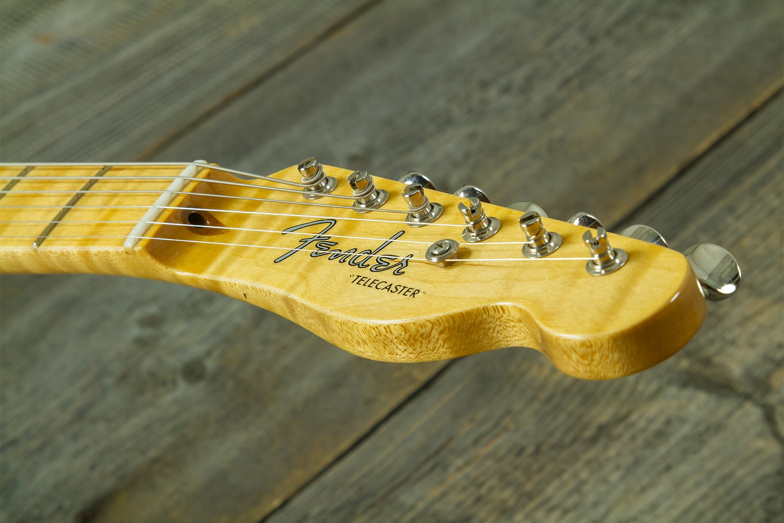 Fender Custom Shop Tele 1952 2s Ht Mn #r150200 - Nos Butterscotch Blonde - E-Gitarre in Teleform - Variation 7
