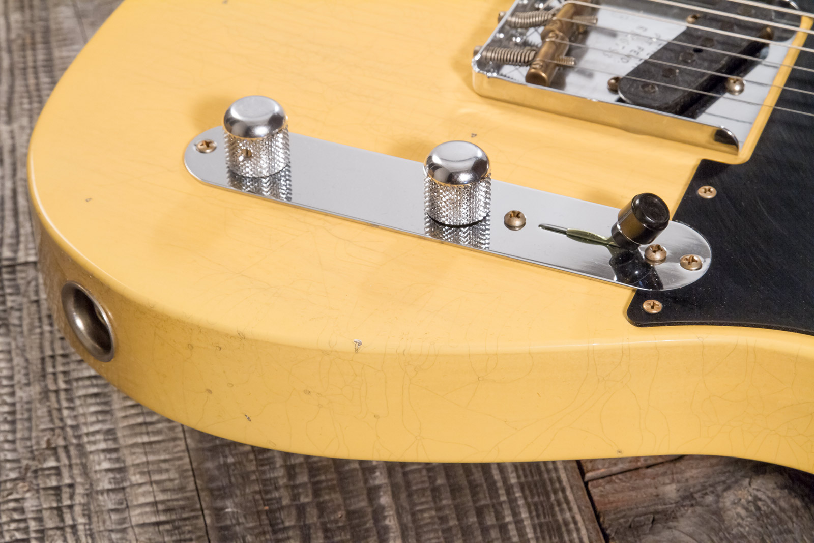 Fender Custom Shop Tele 1953 2s Ht Mn #r126793 - Journeyman Relic Aged Nocaster Blonde - E-Gitarre in Teleform - Variation 3