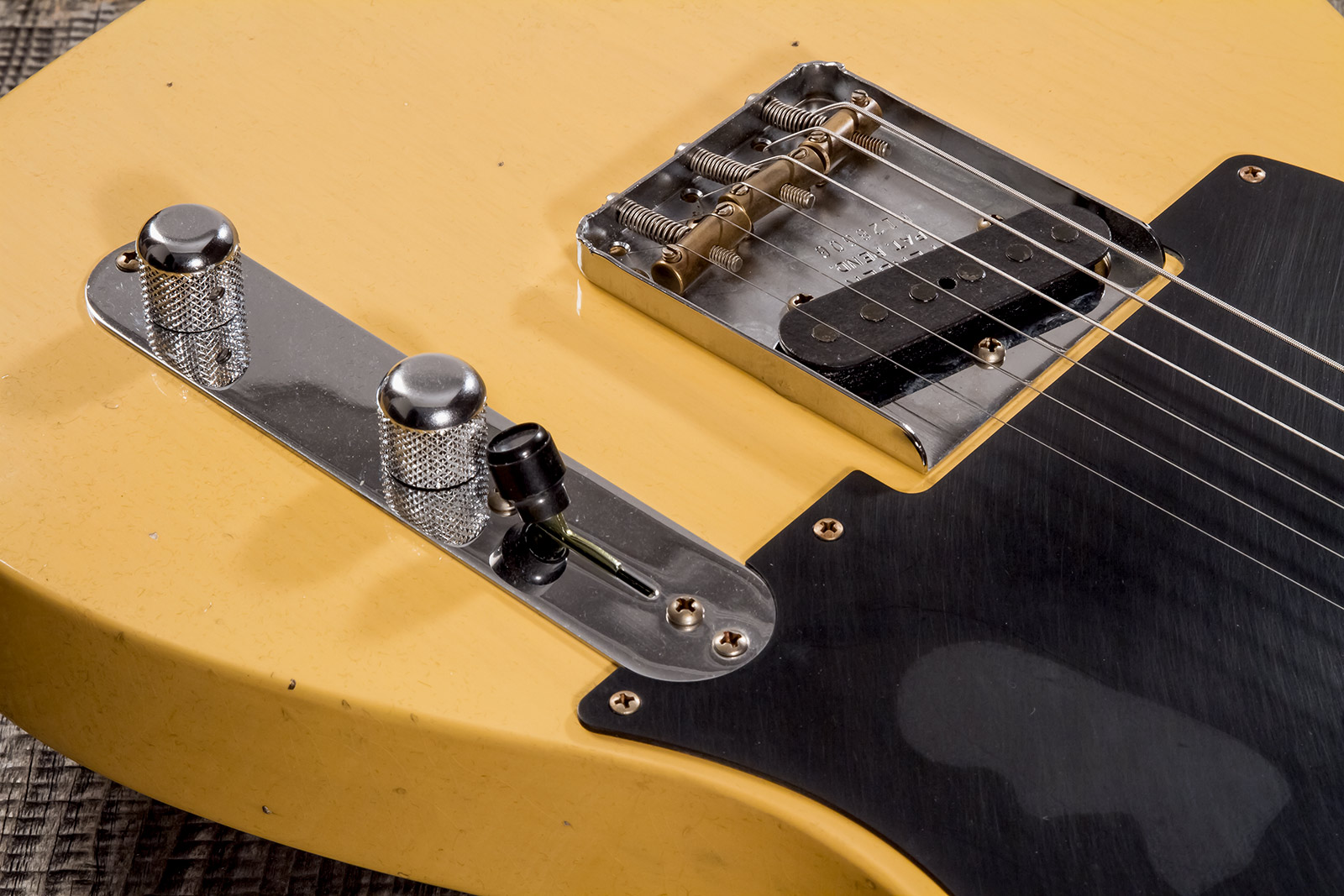 Fender Custom Shop Tele 1953 2s Ht Mn #r128606 - Journeyman Relic Aged Nocaster Blonde - E-Gitarre in Teleform - Variation 4