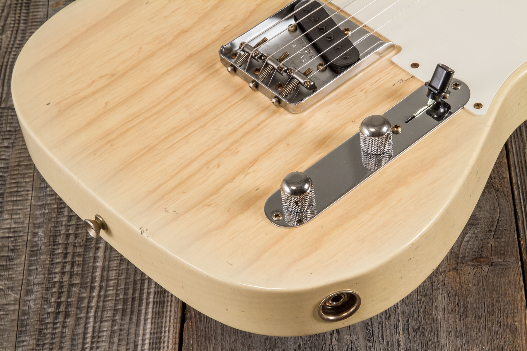 Fender Custom Shop Tele 1955 2s Ht Mn #cz580065 - Journeyman Relic Natural Blonde - E-Gitarre in Str-Form - Variation 3