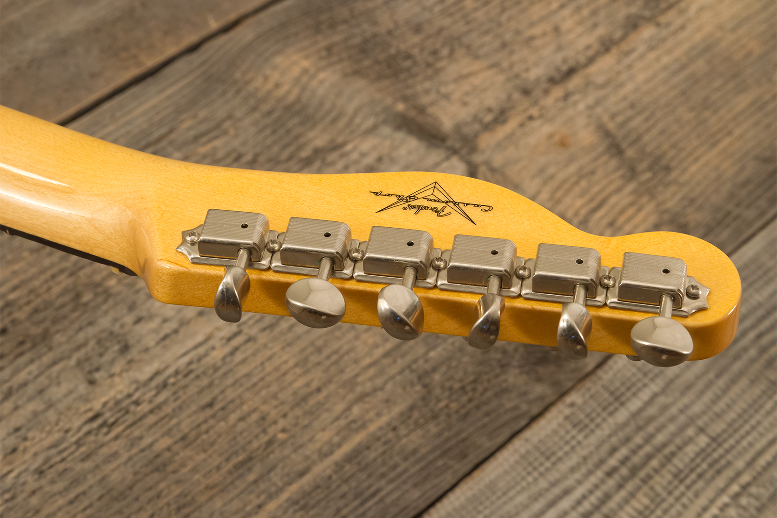 Fender Custom Shop Tele 1959 Custom 2s Ht Rw #r146032 - Time Capsule Sherwood Metallic - E-Gitarre in Teleform - Variation 10