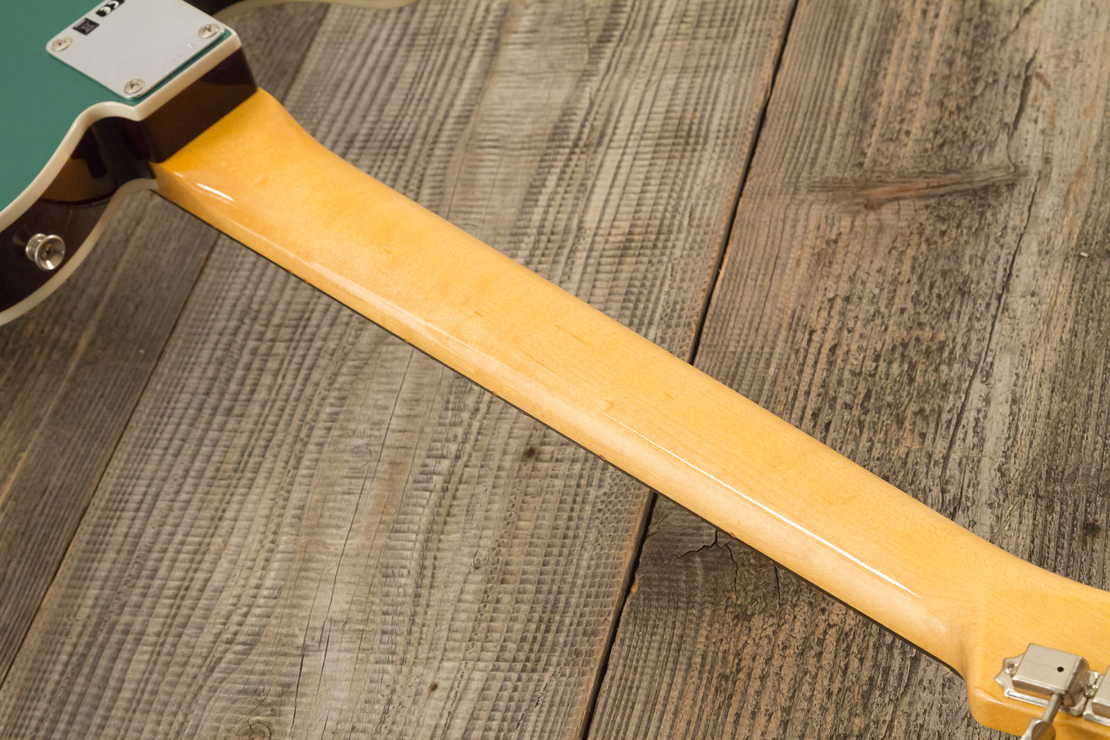 Fender Custom Shop Tele 1959 Custom 2s Ht Rw #r146446 - Time Capsule Sherwood Metallic - E-Gitarre in Teleform - Variation 9