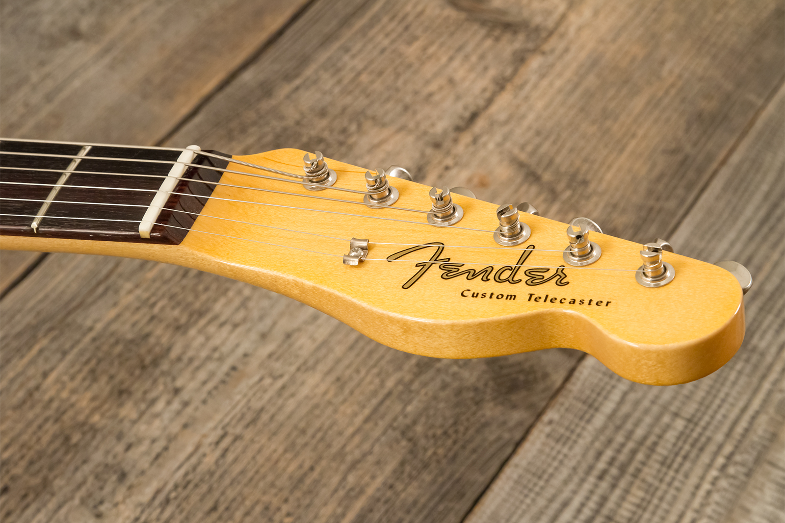 Fender Custom Shop Tele 1959 Custom 2s Ht Rw #r146446 - Time Capsule Sherwood Metallic - E-Gitarre in Teleform - Variation 6