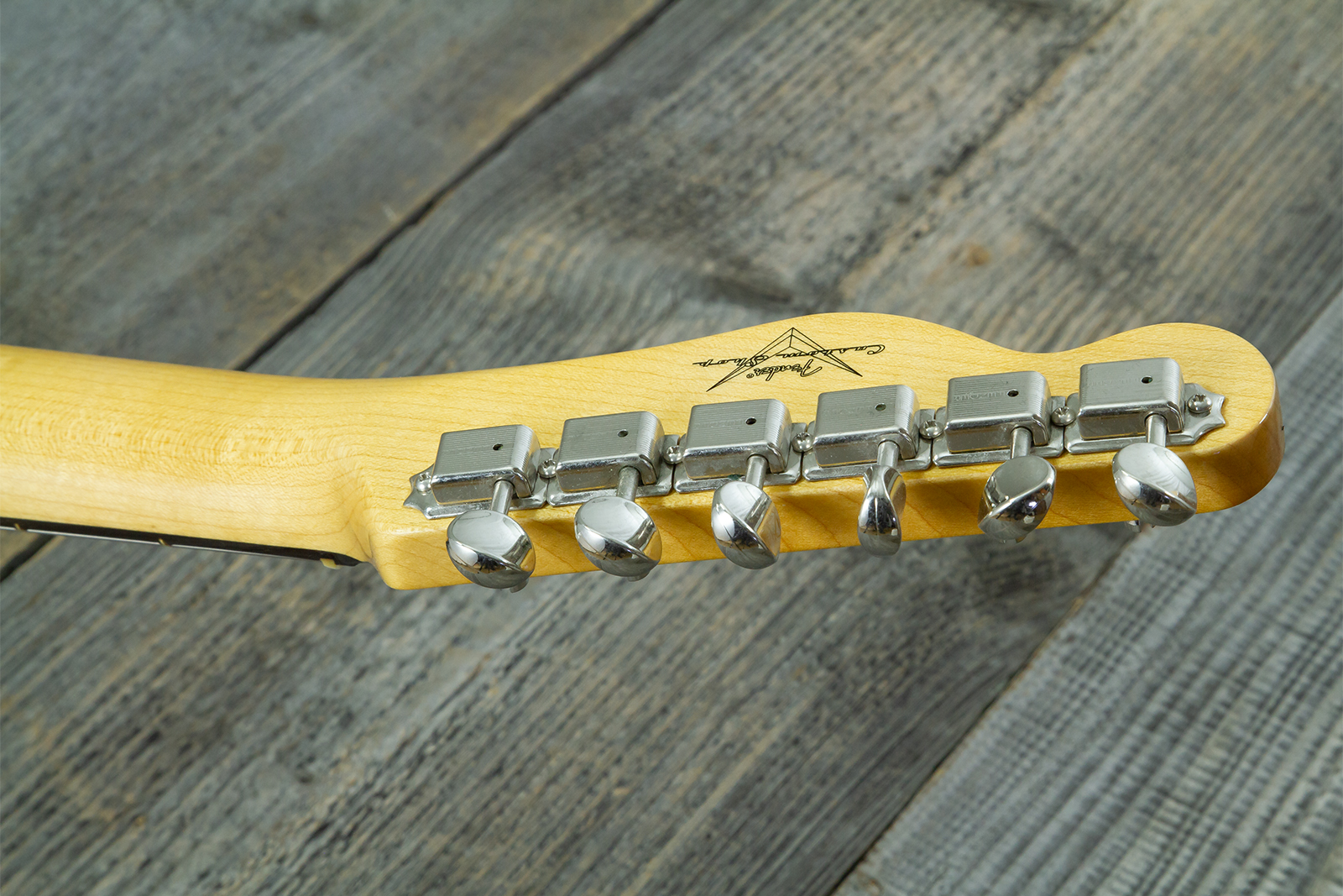 Fender Custom Shop Tele 1959 Vintage Custom 2s Ht Rw #r148052 - Time Capsule Lake Placid Blue - E-Gitarre in Teleform - Variation 11