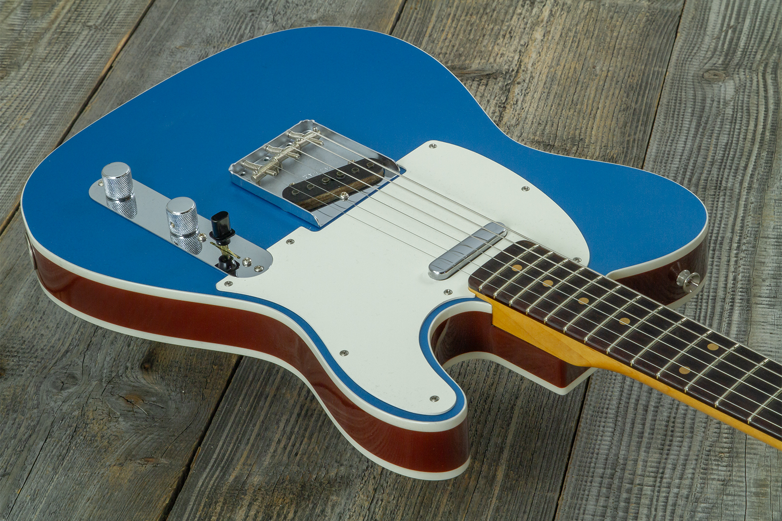 Fender Custom Shop Tele 1959 Vintage Custom 2s Ht Rw #r148052 - Time Capsule Lake Placid Blue - E-Gitarre in Teleform - Variation 3