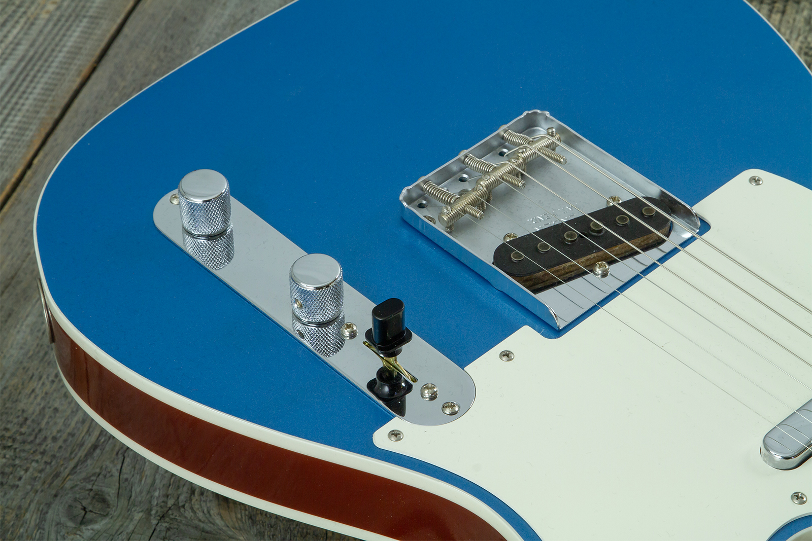 Fender Custom Shop Tele 1959 Vintage Custom 2s Ht Rw #r148052 - Time Capsule Lake Placid Blue - E-Gitarre in Teleform - Variation 4