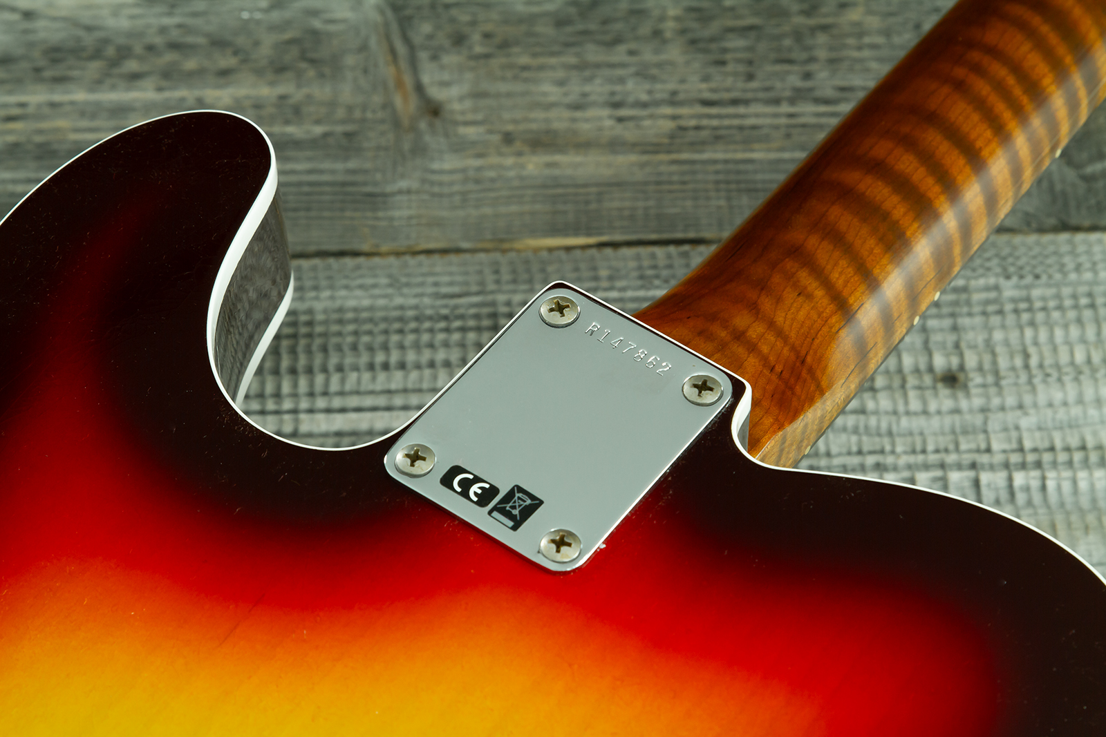 Fender Custom Shop Tele 1960 Vintage Custom 2s Ht Rw #r147862 - Journeyman Relic 3-color Sunburst - E-Gitarre in Teleform - Variation 10