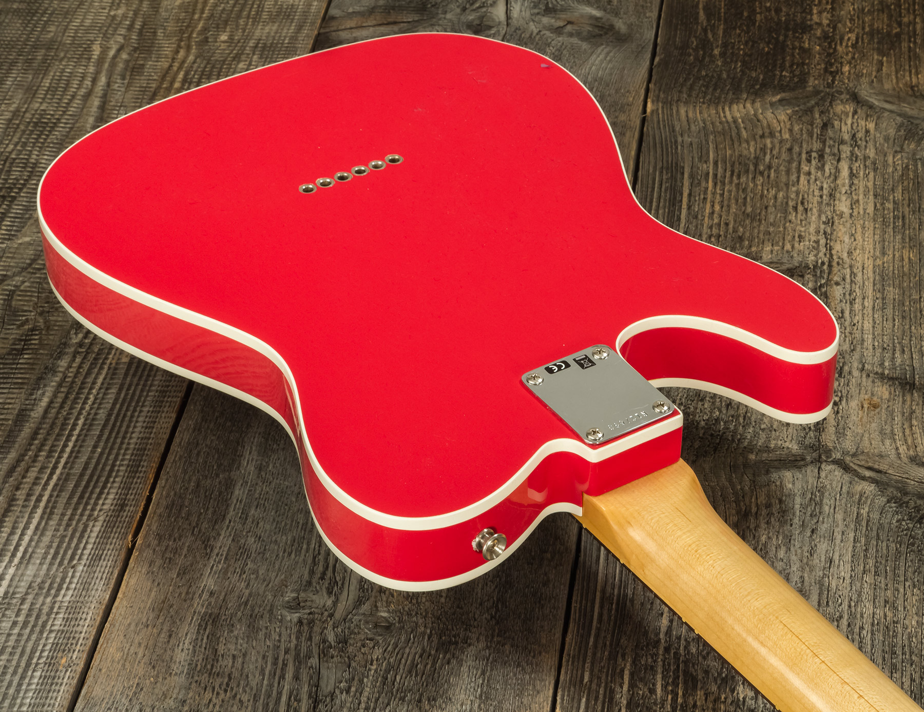 Fender Custom Shop Tele 1963 2s Ht Rw #r127693 - Closet Classic Fiesta Red - E-Gitarre in Teleform - Variation 4