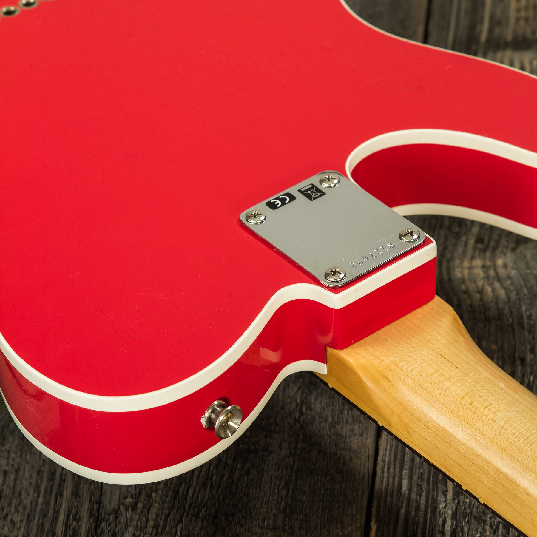 Fender Custom Shop Tele 1963 2s Ht Rw #r127693 - Closet Classic Fiesta Red - E-Gitarre in Teleform - Variation 7