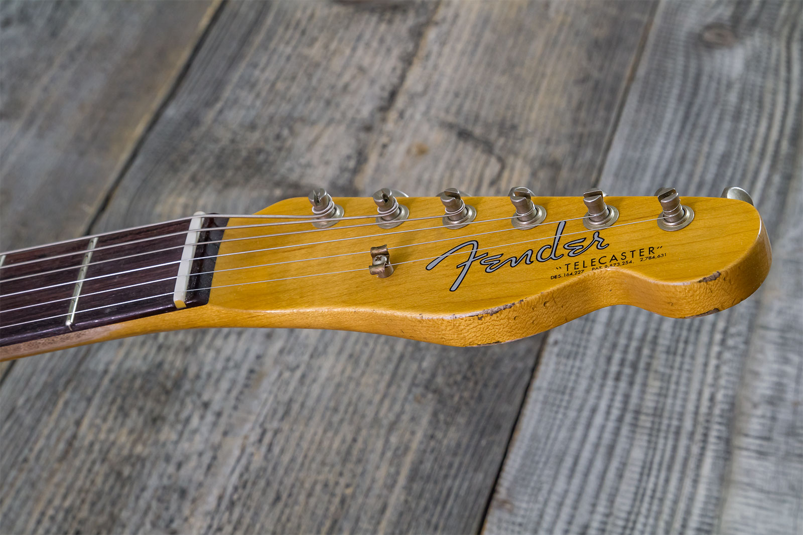 Fender Custom Shop Tele 1963 2s Ht Rw #r143447 - Black Over Hle Gold - E-Gitarre in Teleform - Variation 6