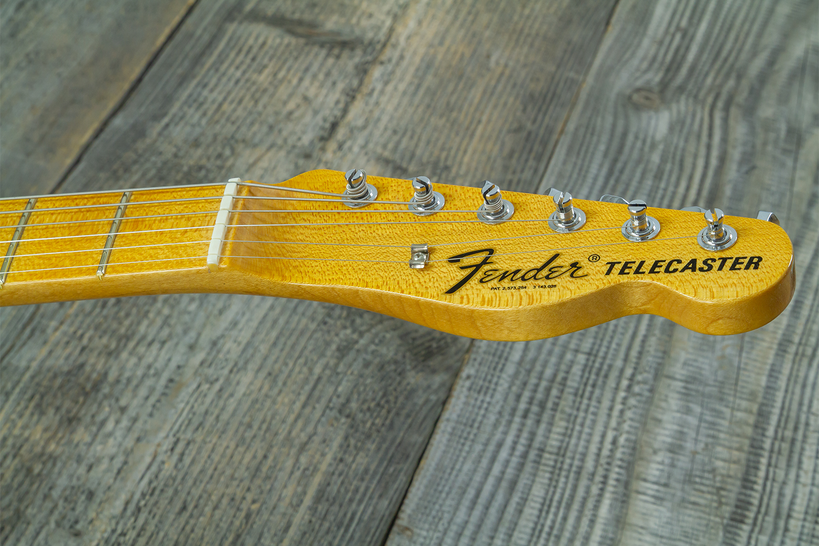 Fender Custom Shop Tele 1969 2s Ht Mn - Nos Candy Apple Red - E-Gitarre in Teleform - Variation 6