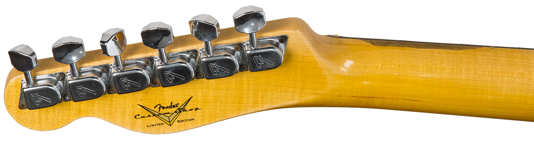Fender Custom Shop Tele Custom '70s Sh Trem Bigsby Rw #cz548336 - Journeyman Relic Autumn Shimmer - E-Gitarre in Teleform - Variation 6