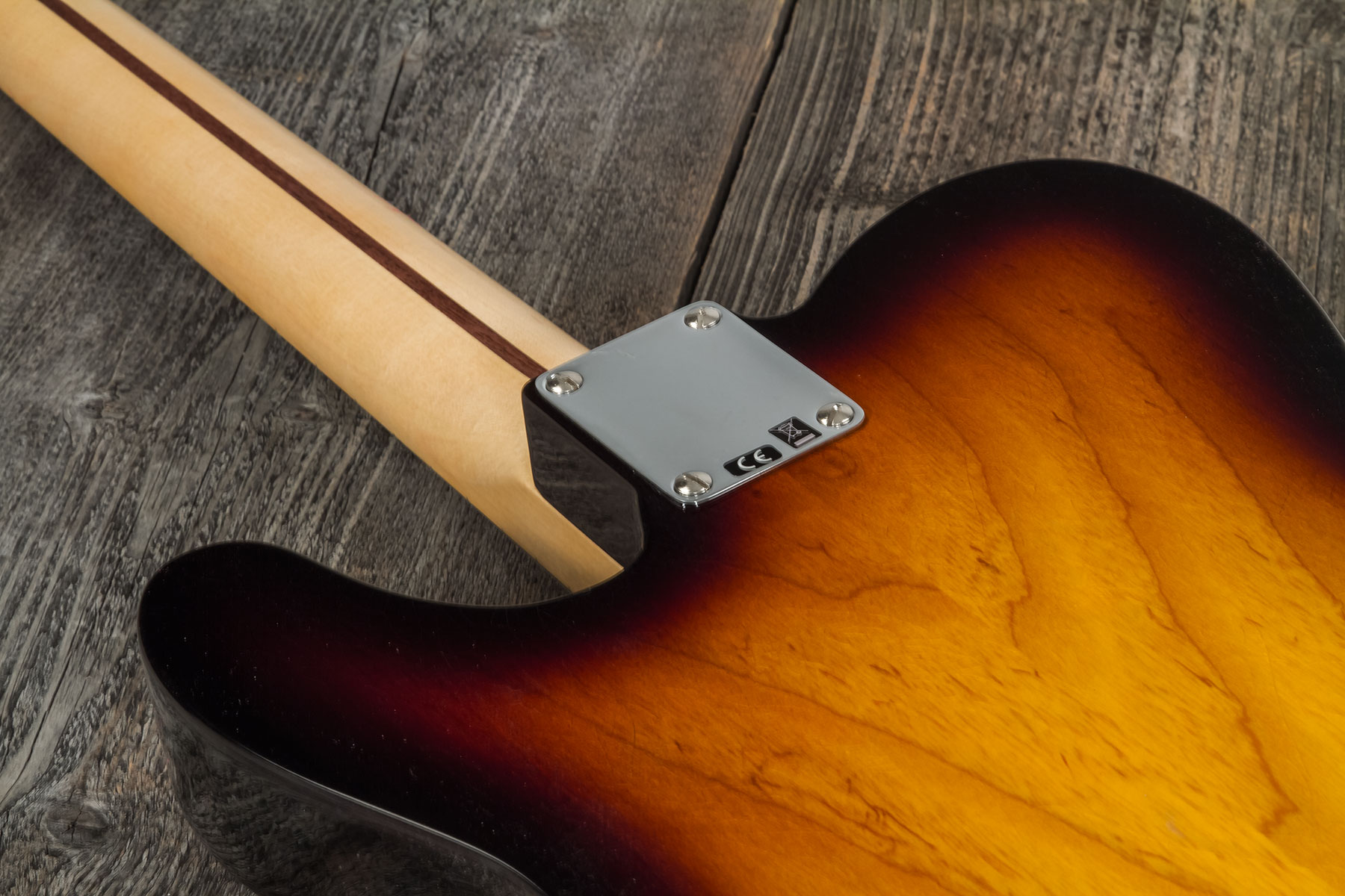 Fender Custom Shop Tele Thinline '50s 2s Ht Mn #r128616 - Closet Classic 2-color Sunburst - E-Gitarre in Teleform - Variation 8