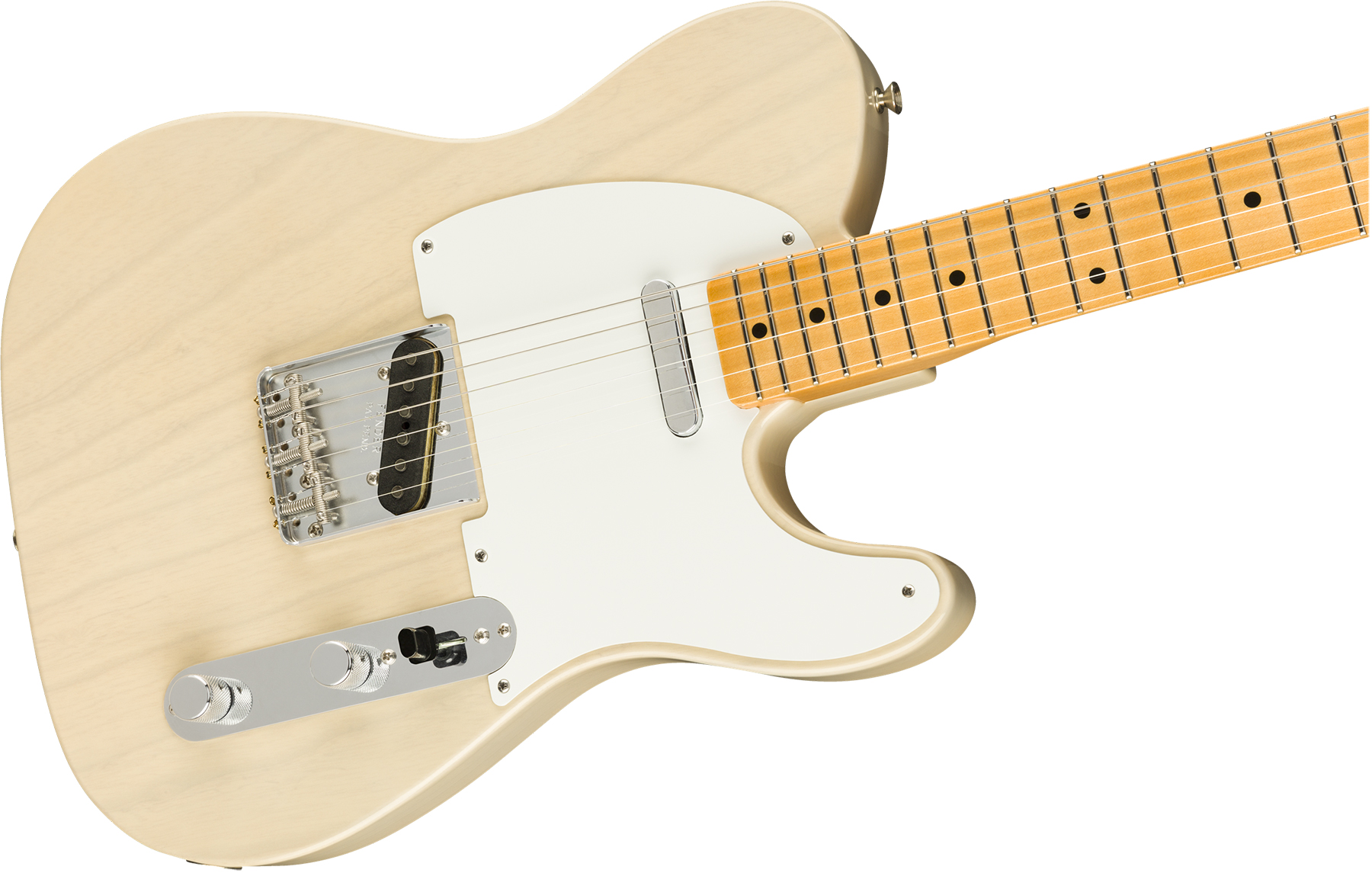 Fender Custom Shop Tele Vintage Custom 1958 Top Load Ltd Mn - Nos Aged White Blonde - E-Gitarre in Teleform - Variation 2