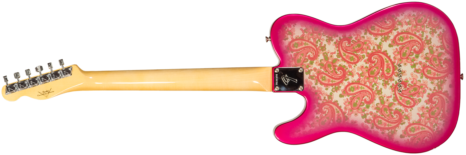Fender Custom Shop Tele Vintage Custom 1968 2s Ht Mn #r126998 - Nos Pink Paisley - E-Gitarre in Teleform - Variation 1