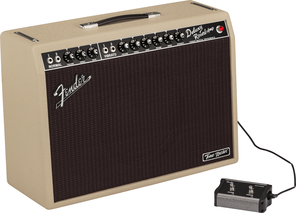 Fender Deluxe Reverb Tone Master 100w 1x12 Blonde - Combo für E-Gitarre - Variation 2