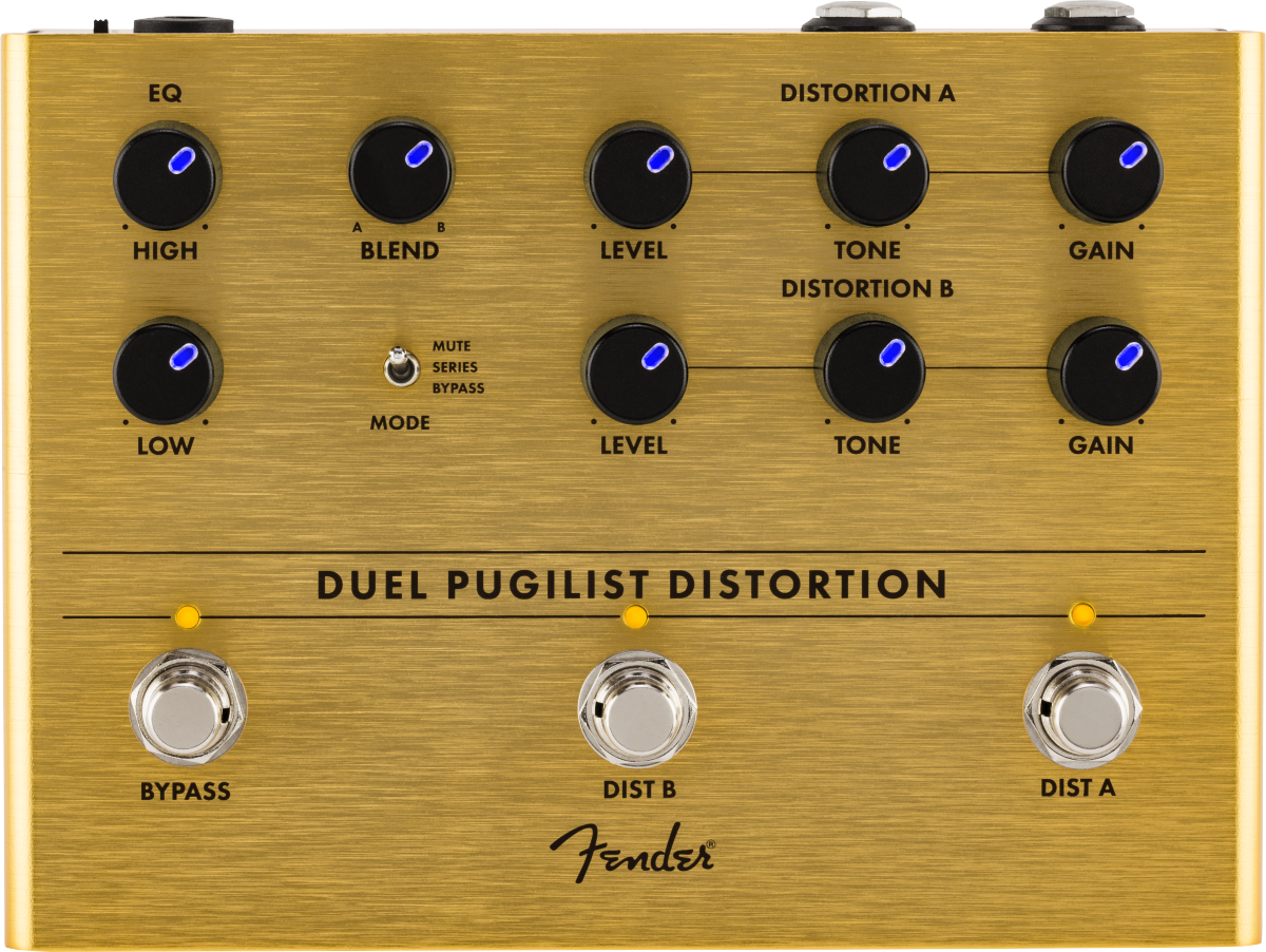 Fender Duel Pugilist Distortion - Overdrive/Distortion/Fuzz Effektpedal - Variation 1