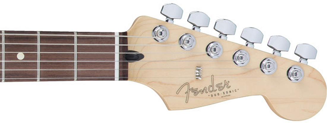 Fender Duo-sonic Hs Offset Mex Rw Diapason Court 2016 - Surf Green - Retro-Rock-E-Gitarre - Variation 2