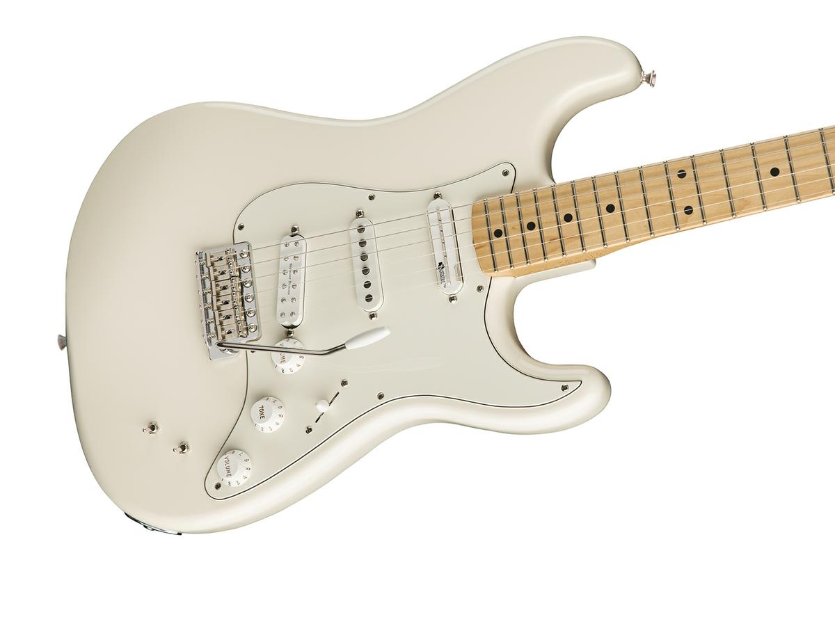 Fender Eob Strat Sustainer Signature Mex Hss Trem Mn - Olympic White - E-Gitarre in Str-Form - Variation 3