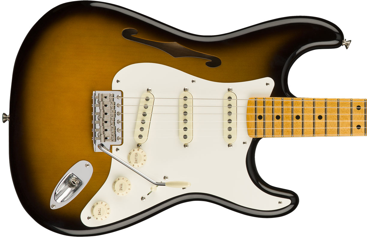 Semihollow egitarre Fender Eric Johnson Thinline Stratocaster (USA