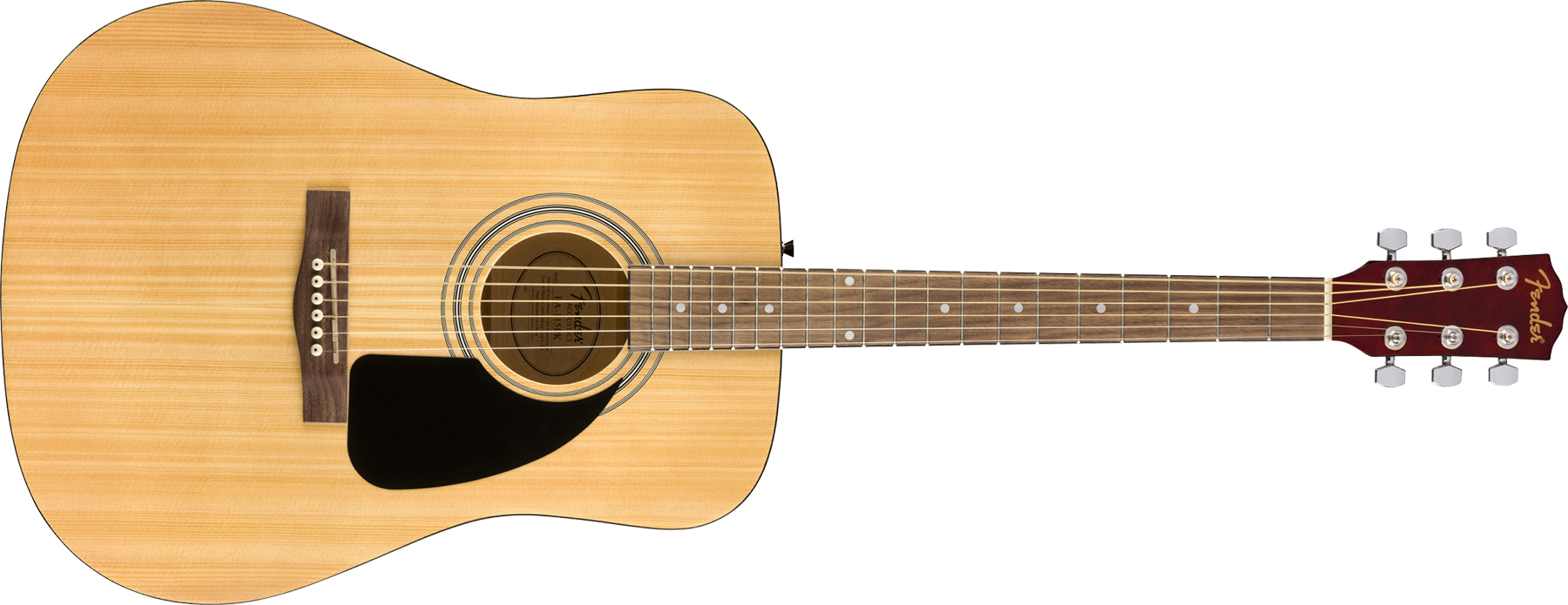 Fender Fa-115 Pack Dreadnought Epicea Acajou Wal - Natural - Westerngitarre Set - Variation 2