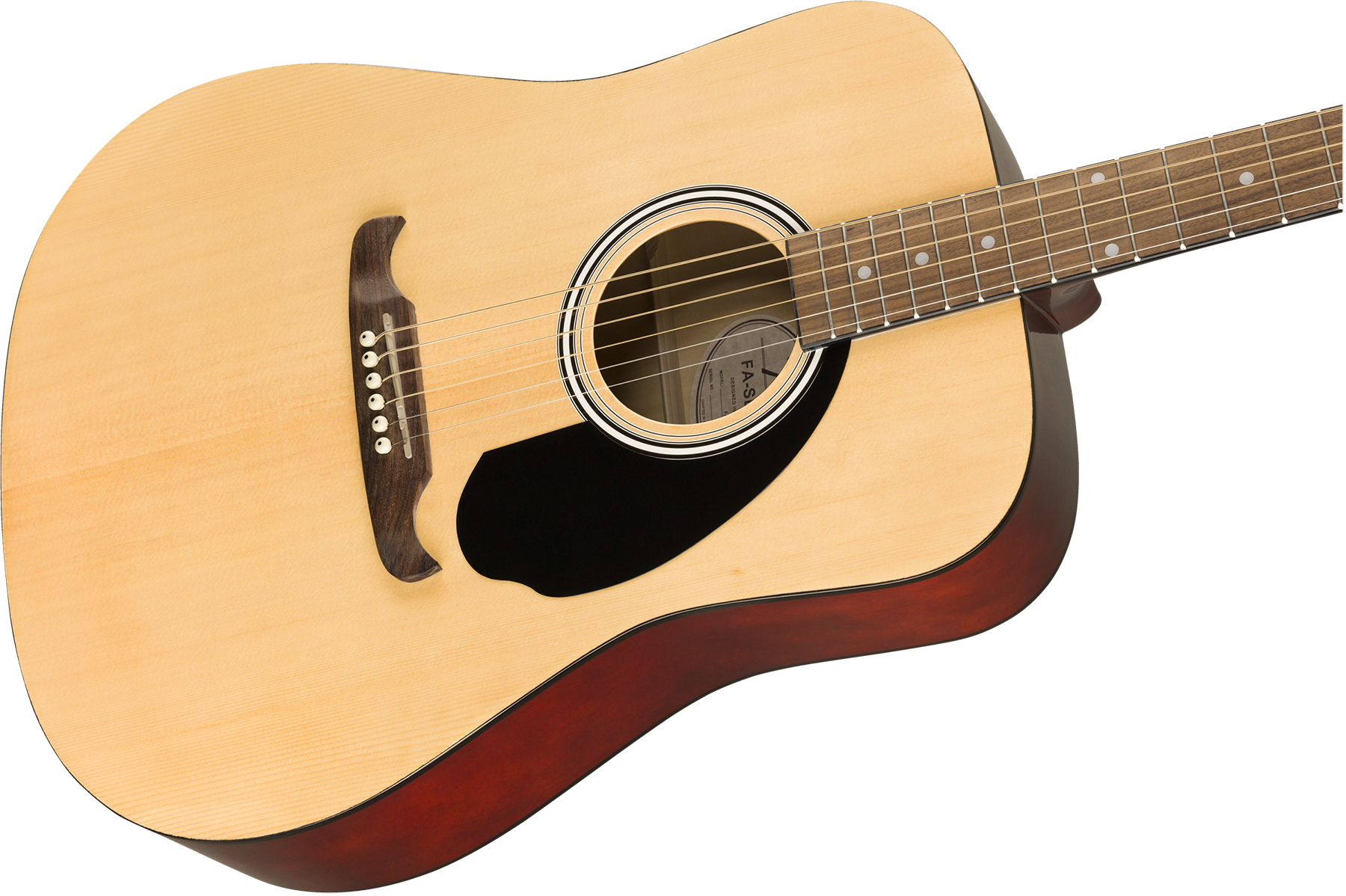 Fender Fa-125 Dreadnought 2020 Epicea Acajou Wal - Natural - Westerngitarre & electro - Variation 2