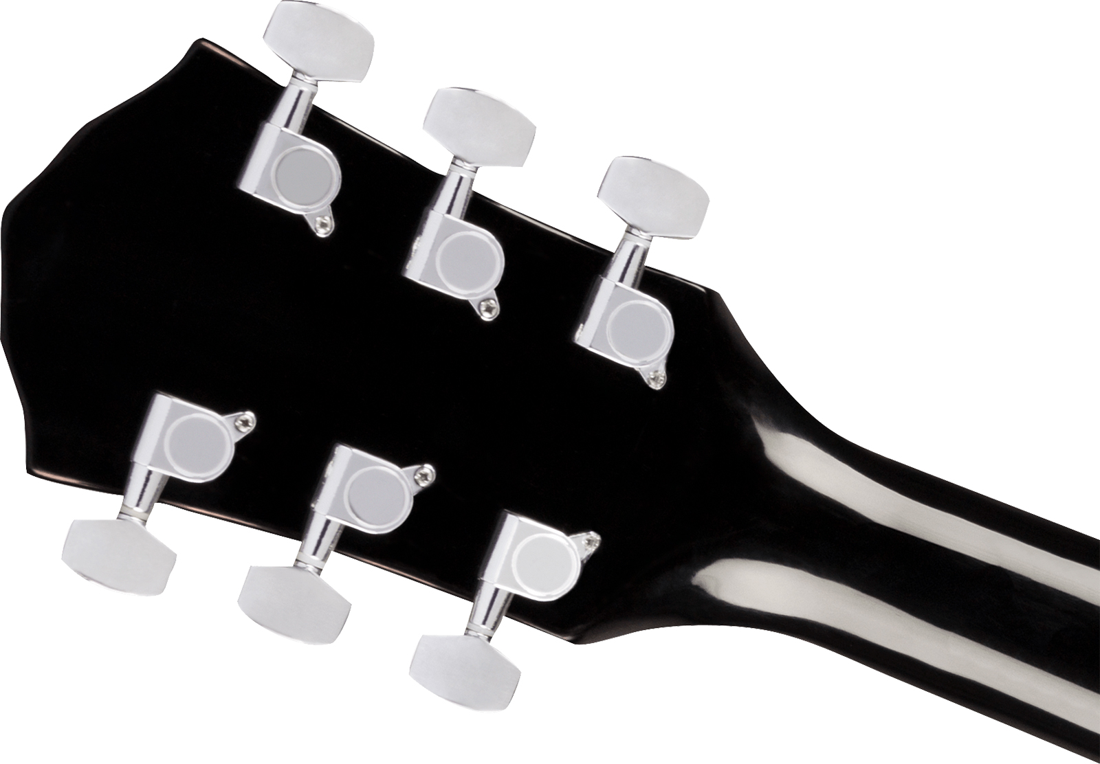 Fender Fa125ce Alternative Dreadnought Cw Epicea Acajou Wal - Black - Folk-Gitarre - Variation 3