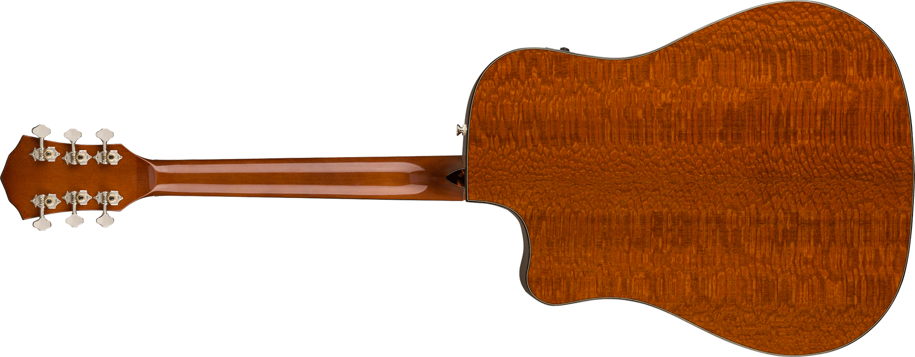 Fender Fa325ce Ltd Dreadnought Cw Erable Lacewood Lau - Moonlight Burst - Elektroakustische Gitarre - Variation 1