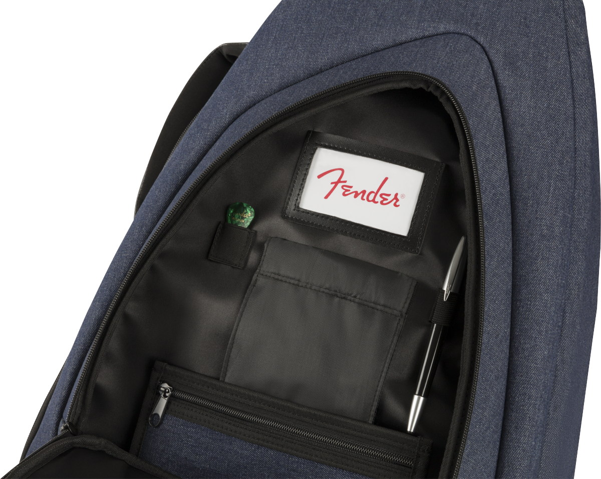 Fender Fe920 Electric Guitar Gig Bag Gold Denim - Tasche für E-Gitarren - Variation 5