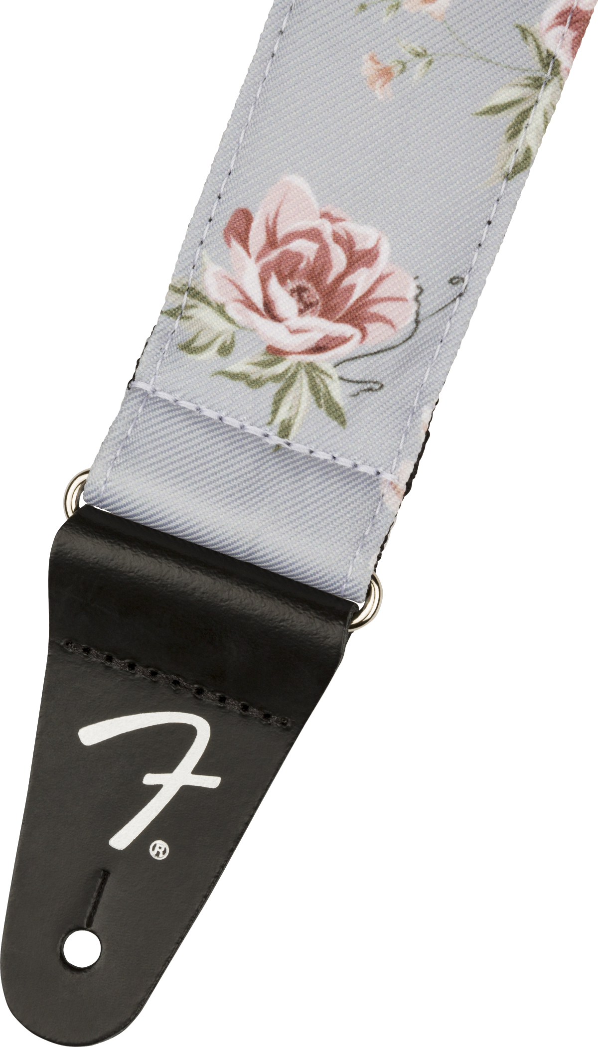 Fender Floral 2.inc Guitar Strap Gray - Gitarrengurt - Variation 1