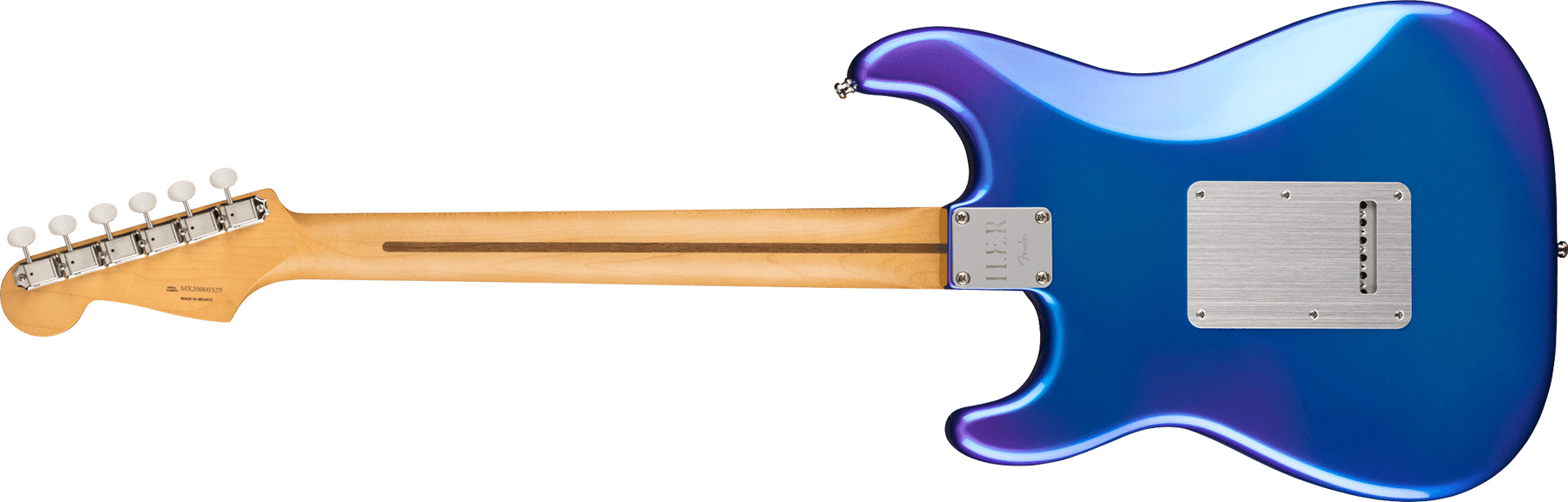 Fender H.e.r. Strat Ltd Signature Mex 3s Trem Mn - Blue Marlin - E-Gitarre in Str-Form - Variation 1