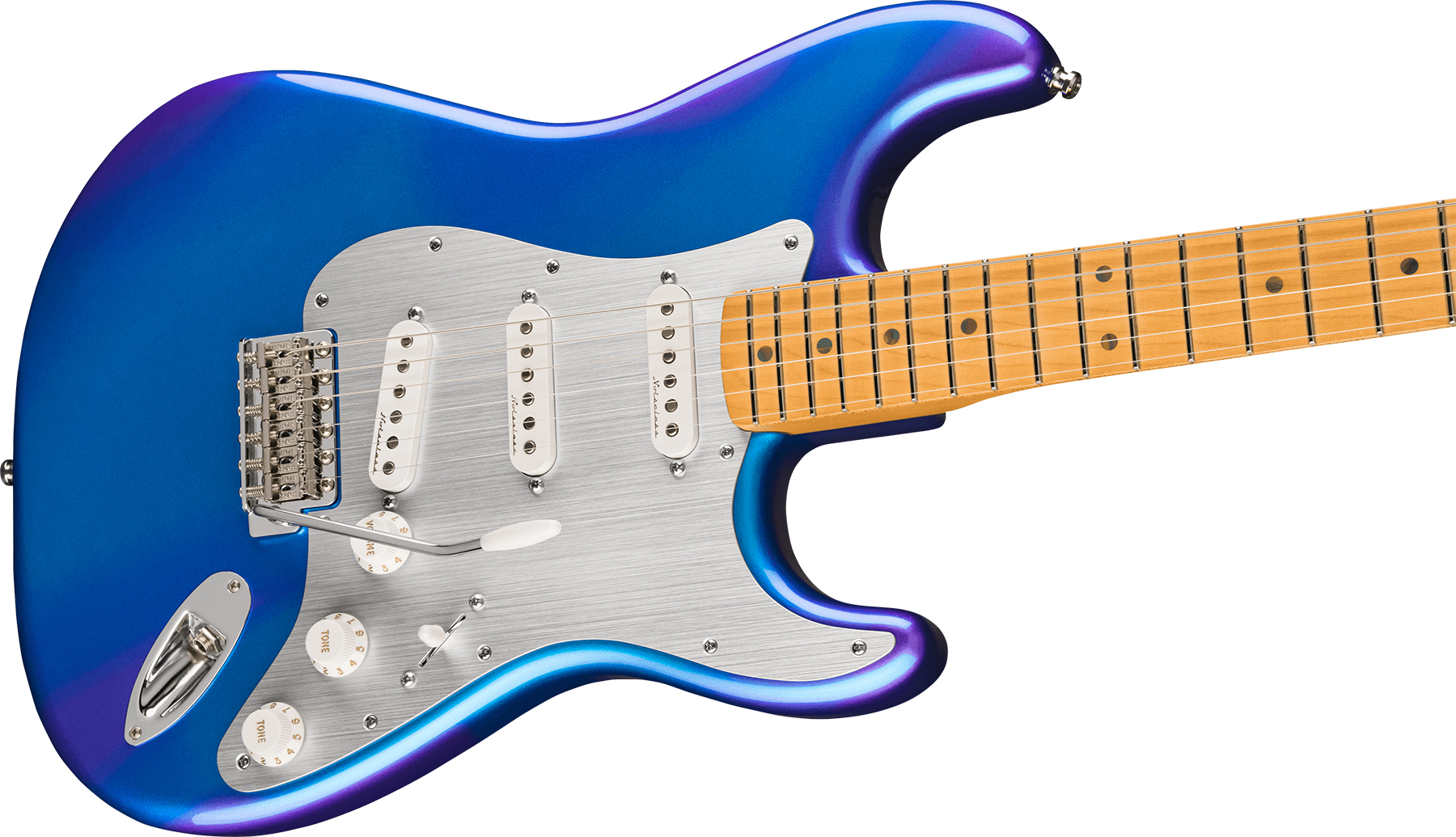 Fender H.e.r. Strat Ltd Signature Mex 3s Trem Mn - Blue Marlin - E-Gitarre in Str-Form - Variation 2