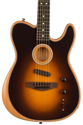 Elektroakustische gitarre Fender Acoustasonic Player Telecaster (MEX, RW) - Shadow burst