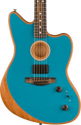 Folk-gitarre Fender American Acoustasonic Jazzmaster - Ocean turquoise