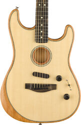 Folk-gitarre Fender American Acoustasonic Stratocaster - Natural