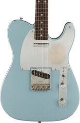 E-gitarre in teleform Fender Chrissie Hynde Telecaster (MEX, RW) - Road worn faded ice blue metallic 