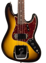Solidbody e-bass Fender Custom Shop 1964 Jazz Bass #R126513 - Closet classic 2-color sunburst