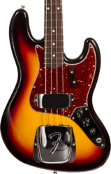 Solidbody e-bass Fender Custom Shop 1964 Jazz Bass #R129293 - Closet classic 3-color sunburst