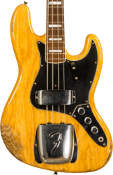 Solidbody e-bass Fender Custom Shop Jazz Bass Custom - Heavy relic aged natural