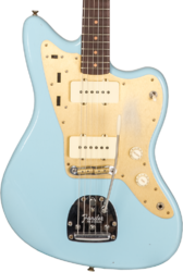 Retro-rock-e-gitarre Fender Custom Shop 1959 250k Jazzmaster #CZ576203 - Journeyman relic aged daphne blue