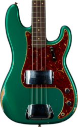 Solidbody e-bass Fender Custom Shop 1960 Precision Bass #CZ590976 - Relic British Racing Green