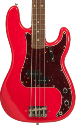 Solidbody e-bass Fender Custom Shop 1962 Precision Bass #R126357 - Journeyman relic fiesta red 