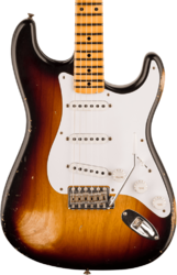E-gitarre in str-form Fender Custom Shop 70th Anniversary 1954 Stratocaster Ltd - Relic wide-fade 2-color sunburst