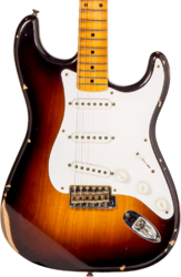 E-gitarre in str-form Fender Custom Shop 70th Anniversary 1954 Stratocaster Ltd #XN4158 - Relic wide-fade 2-color sunburst
