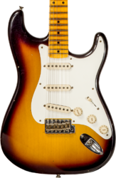 E-gitarre in str-form Fender Custom Shop 1956 Stratocaster #CZ570281 - Journeyman relic aged 2-color sunburst