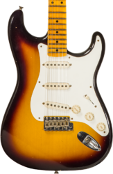 E-gitarre in str-form Fender Custom Shop 1956 Stratocaster #CZ571884 - Journeyman relic aged 2-color sunburst