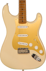 E-gitarre in str-form Fender Custom Shop 1957 Stratocaster #R116646 - Lush closet classic vintage blonde