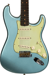 E-gitarre in str-form Fender Custom Shop 1959 Stratocaster #CZ566857 - Journeyman relic teal green metallic
