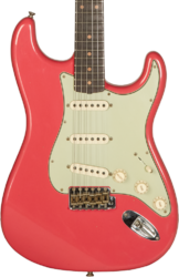 E-gitarre in str-form Fender Custom Shop 1959 Stratocaster #CZ571088 - Journeyman relic aged fiesta red